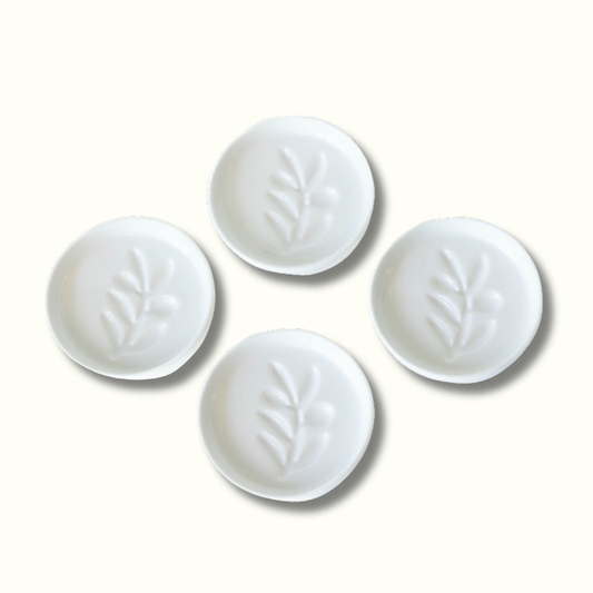 Jeanne Fitz Mini Olive Oil & Balsamic Vinegar Dipping Trays - Set of 4
