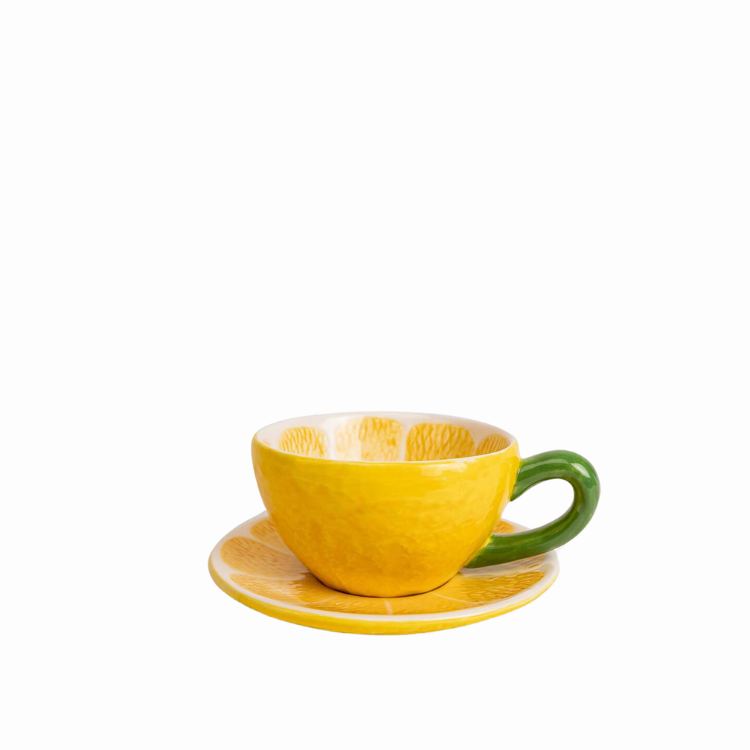 Byon Lemon Cup & Plate