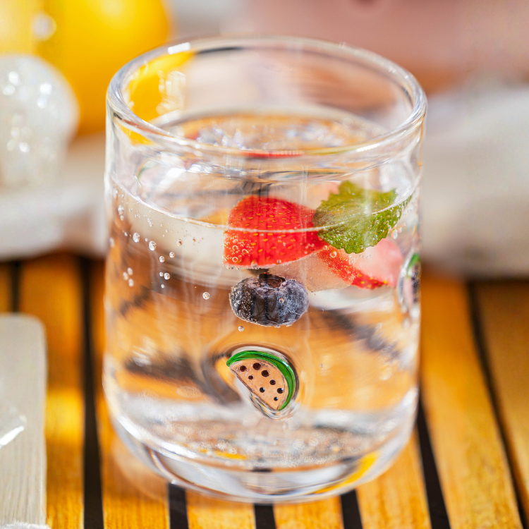 Jeanne Fitz Fruit Icon Glasses - Set of 4