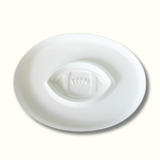 Jeanne Fitz Olive Oil & Balsamic Vinegar Dipping Platter - Football