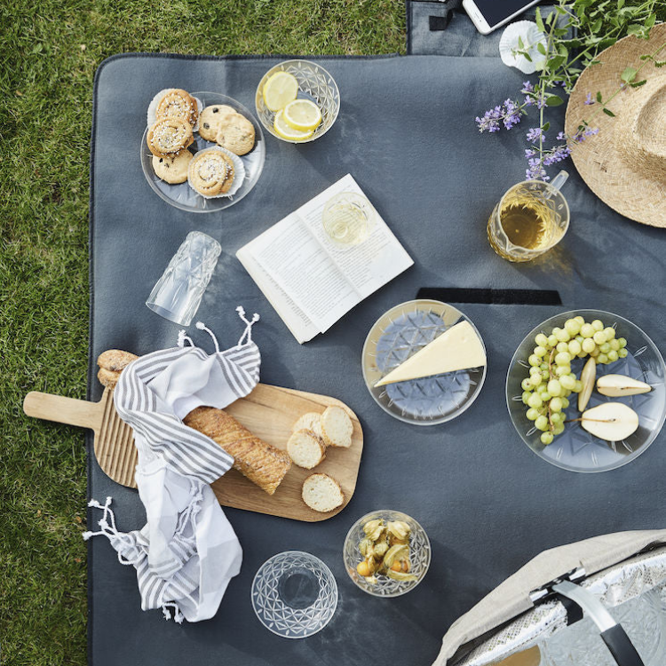 Sagaform Picnic Collection Picnic Plate - Medium, Set of 4