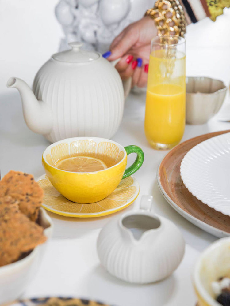 Byon Lemon Cup & Plate