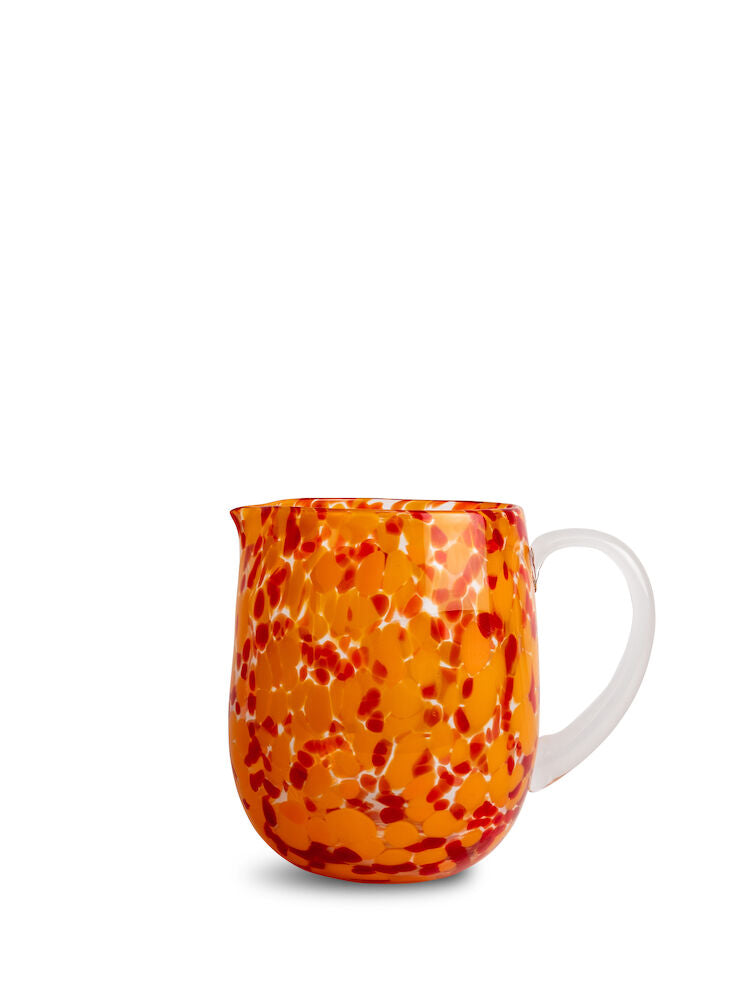 Byon by Widgeteer Confetti Pitcher, Red/Orange