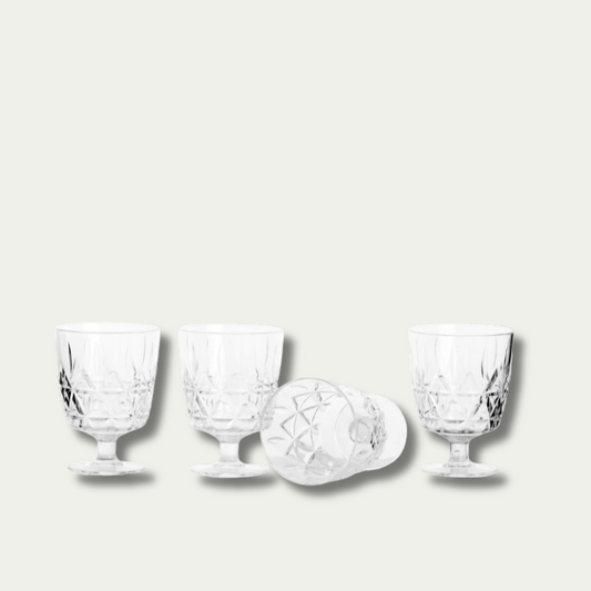 Sagaform Picnic Collection Wine Glass - Set of 4