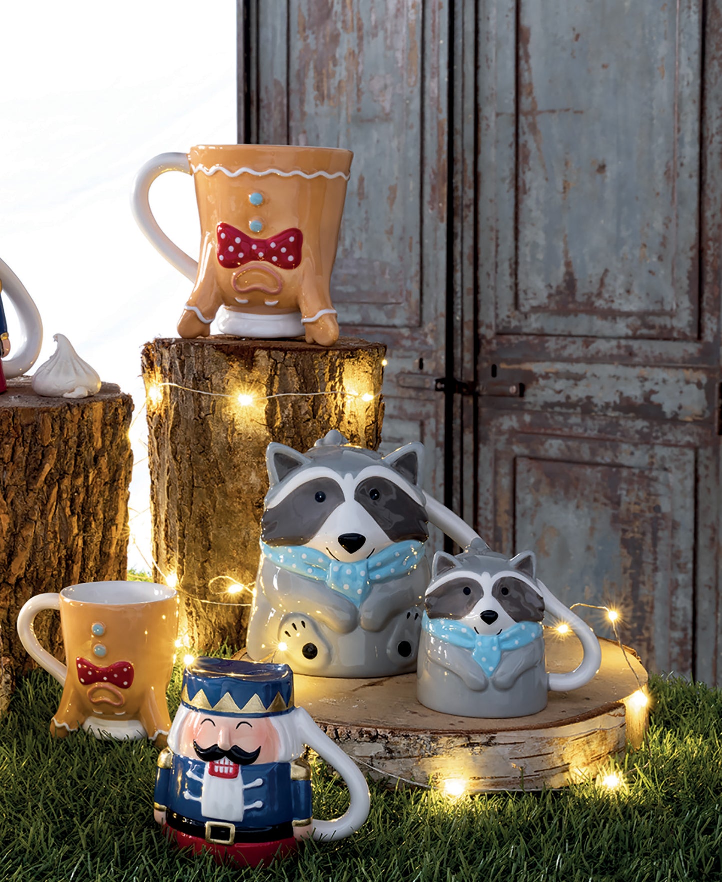Tognana by Widgeteer Holiday Collection Mugs, Set of 3