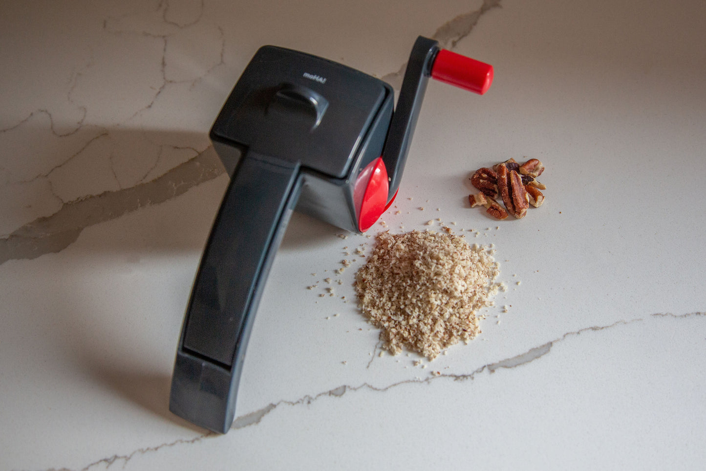 MoHA! by Widgeteer Drum Cheese Grater, Grey