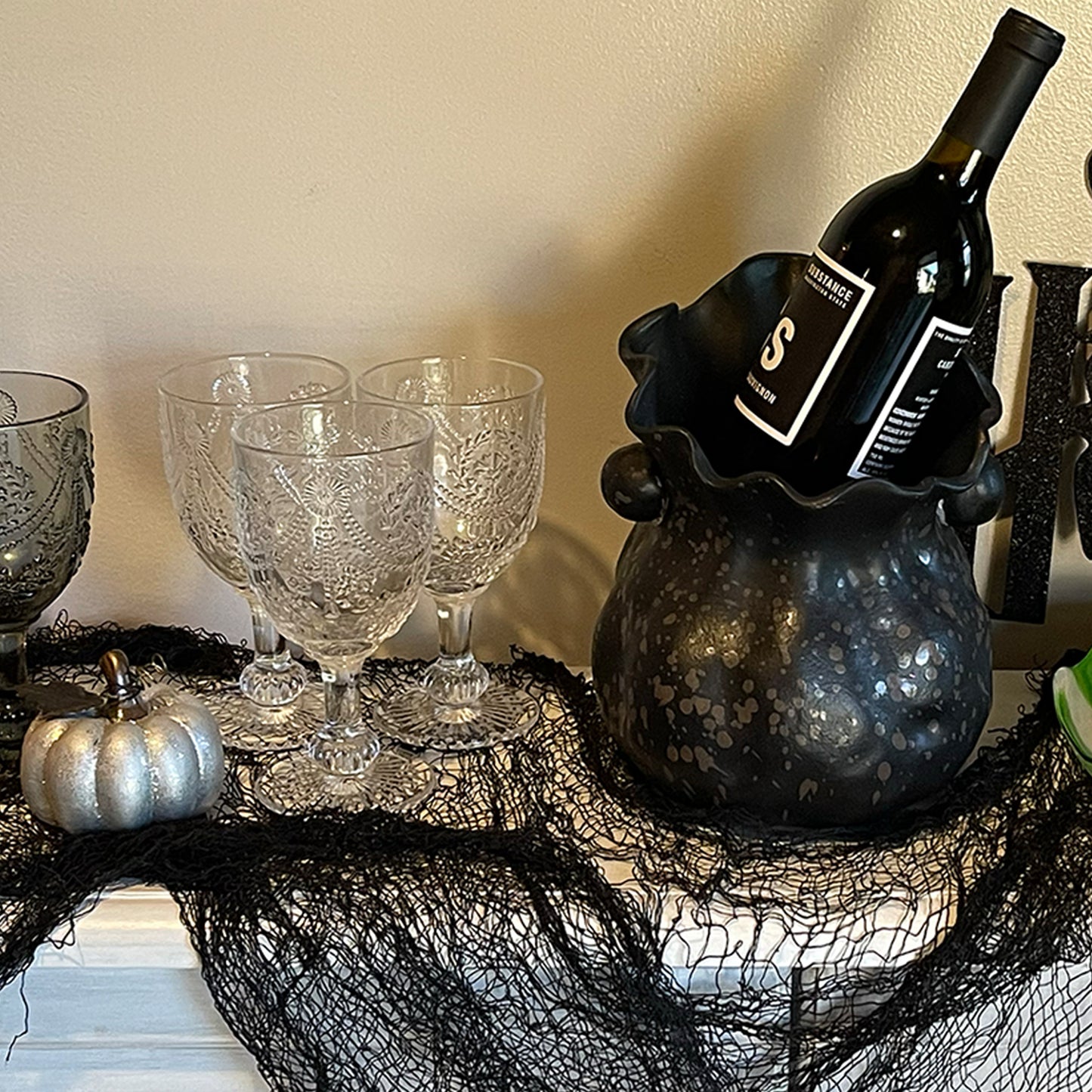 Tognana Savoria Goblets, Set of 3 Barware and Drinkware Widgeteer Inc. glasses 0037 IMG 1690