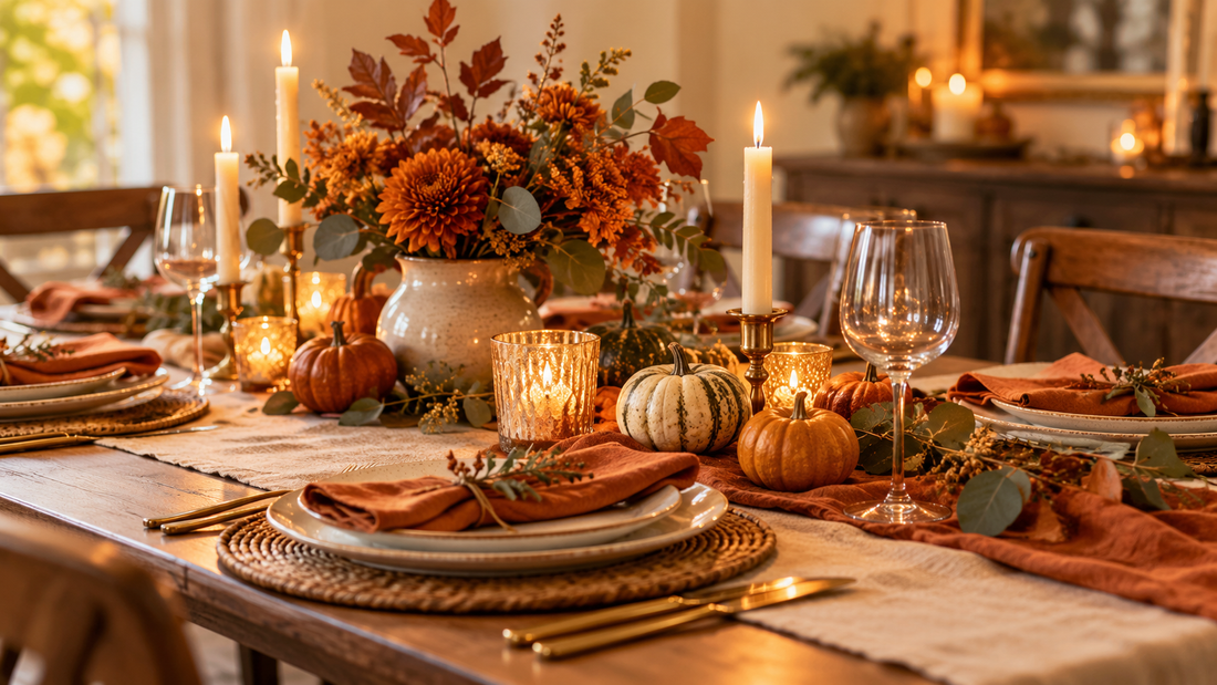 Cozy Fall Table Setting Ideas for Sunday Dinners