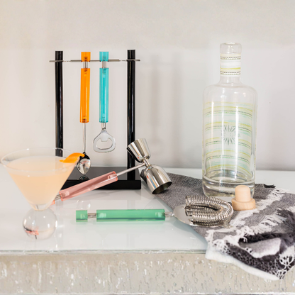 Gezellig Prism Collection Resin Barware Set