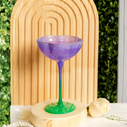 Jeanne Fitz Ombre Flower Coupes - Set of 4