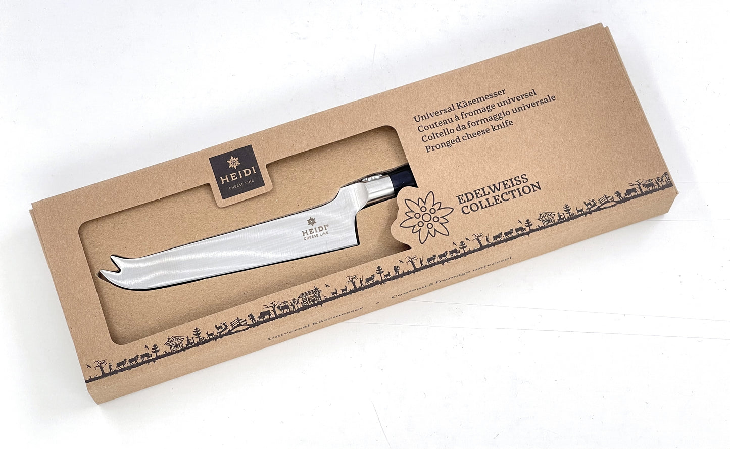 HCL Cheese Knife Universal with Edelweiss Bolster and ABS Handle