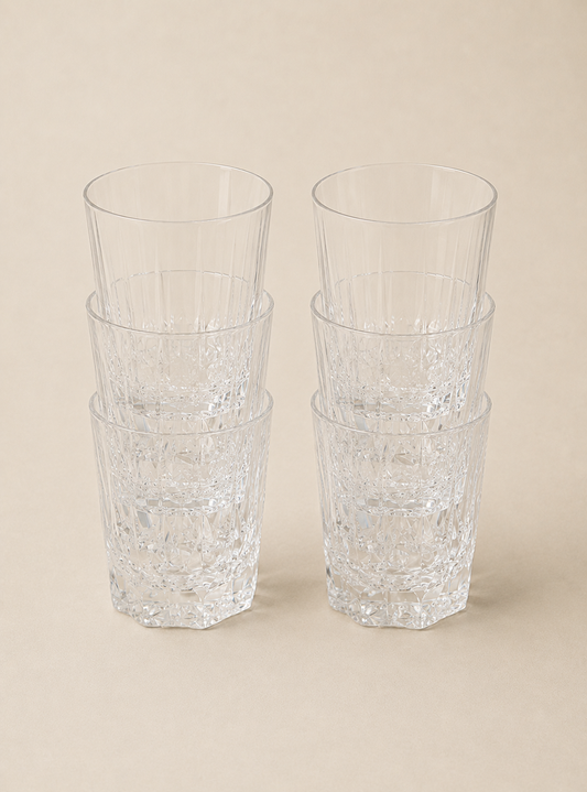 Gezellig Unbreakable Crystal Cocktail Glass, Set of 4
