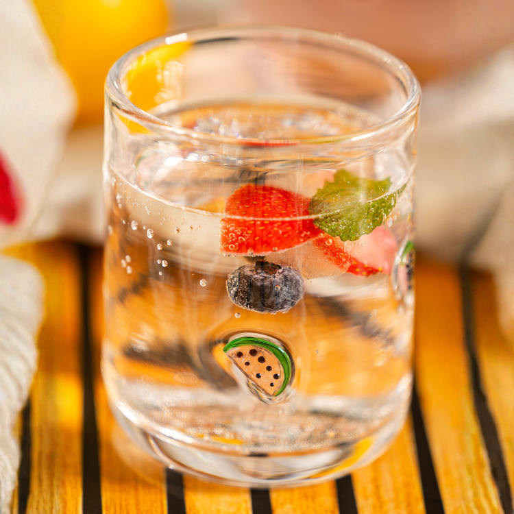 Jeanne Fitz Fruit Icon Glasses - Set of 4
