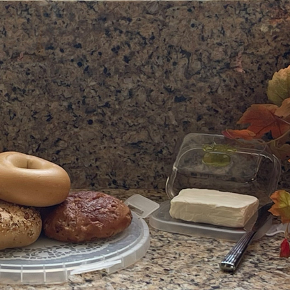 MoHA! by Widgeteer Stainless Steel Butter Dish