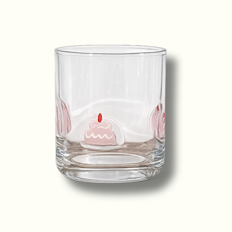 Jeanne Fitz Cake Icon Glasses -Set of 4