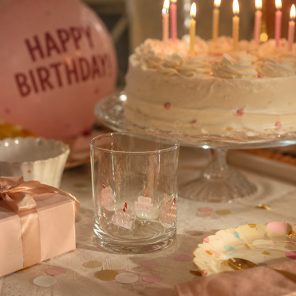 Jeanne Fitz Cake Icon Glasses -Set of 4