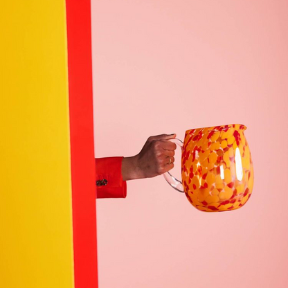Byon Confetti Pitcher - Red & Orange