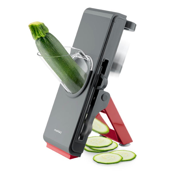 MoHA! by Widgeteer Vertical Safety Mandoline, Stainless Steel
