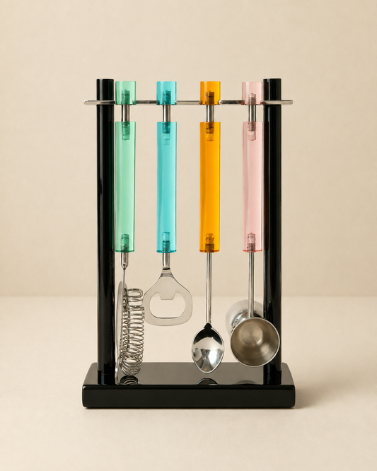 Gezellig Prism Collection Resin Barware Set