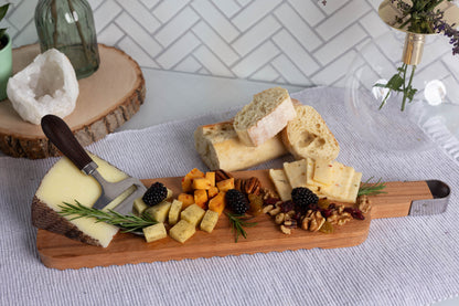 Jeanne Fitz Baguette Slicing Board & Bow Knife Set