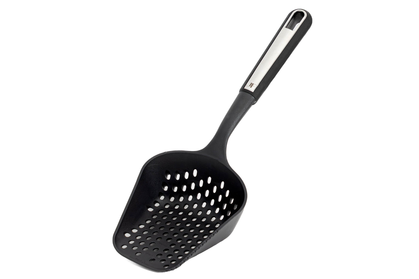 Jeanne Fitz Nylon Measuring Scoop Colander, Black