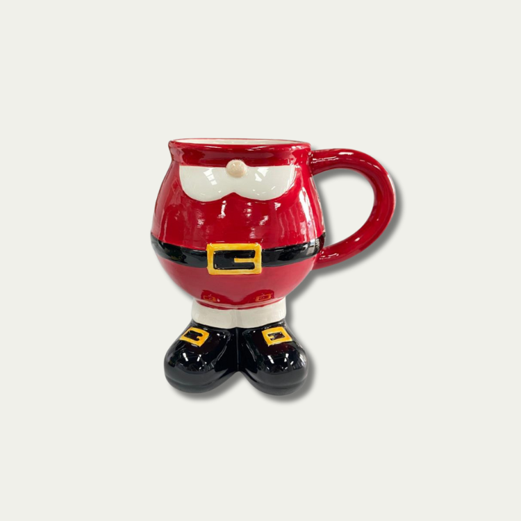 Jeanne Fitz Santa Mug - Set of 6