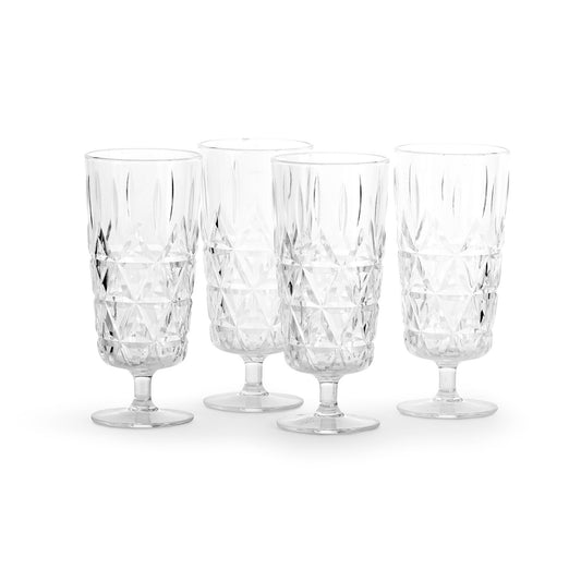 Sagaform by Widgeteer Picnic Outdoor-Party Dinnerware Collection, Champagne Glass, 4 Pack