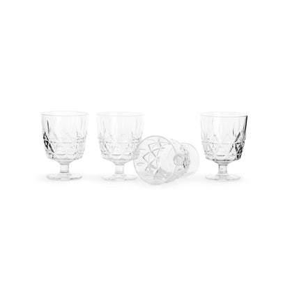 Sagaform by Widgeteer Picnic Outdoor-Party Dinnerware Collection, Wine Glass, 4 Pack