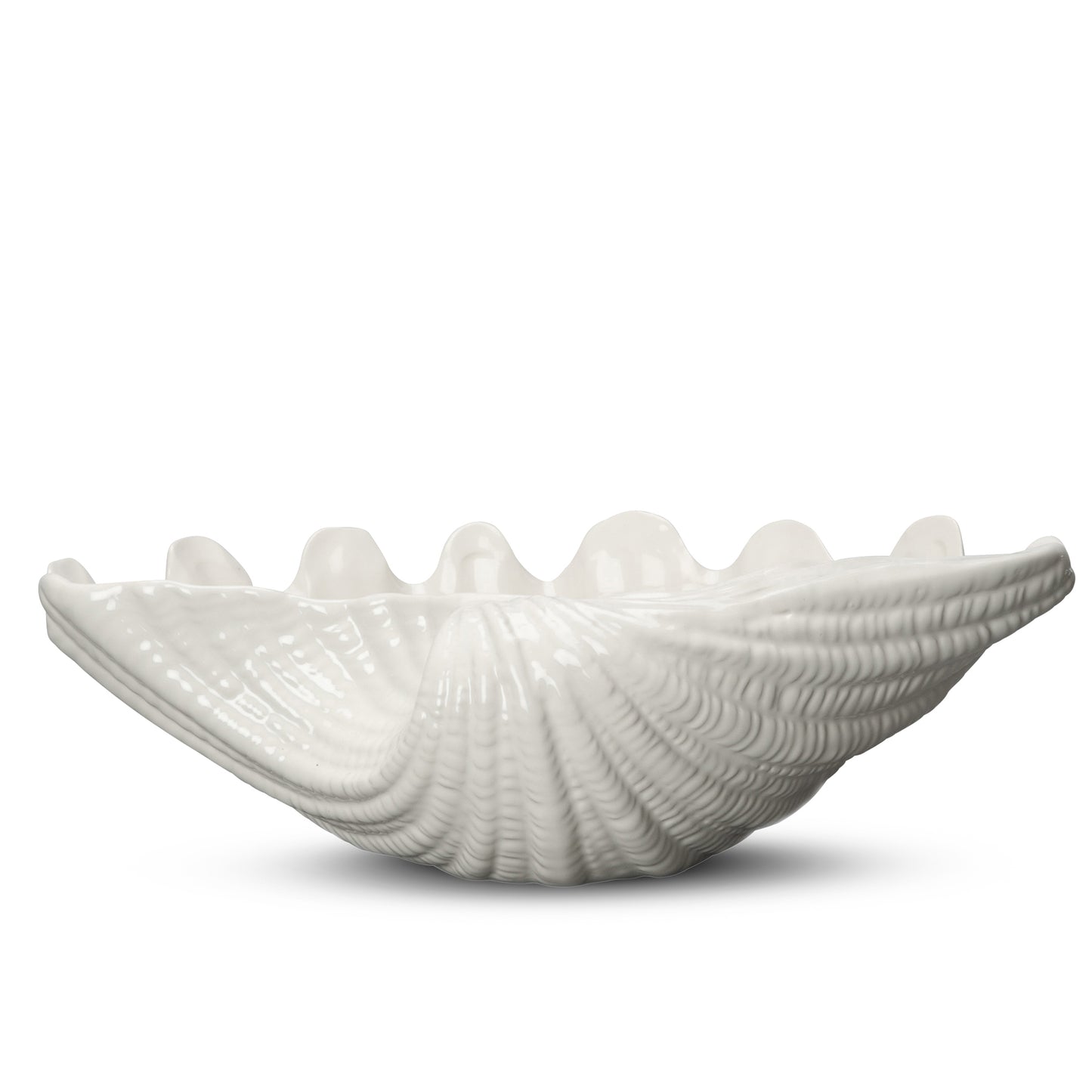 ByON by Widgeteer Shell Bowl, Ceramic, White