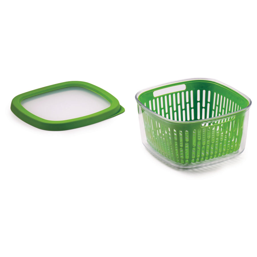 Plastic Snips Saver Salad Keeper 4 Liters, Green, One Size