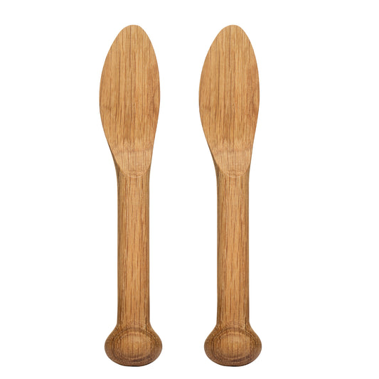 Sagaform Nature Butter Knives, 2-pcs Sagaform Nature Collection Widgeteer Inc. Sagaform  5017600 0001 5017600 front