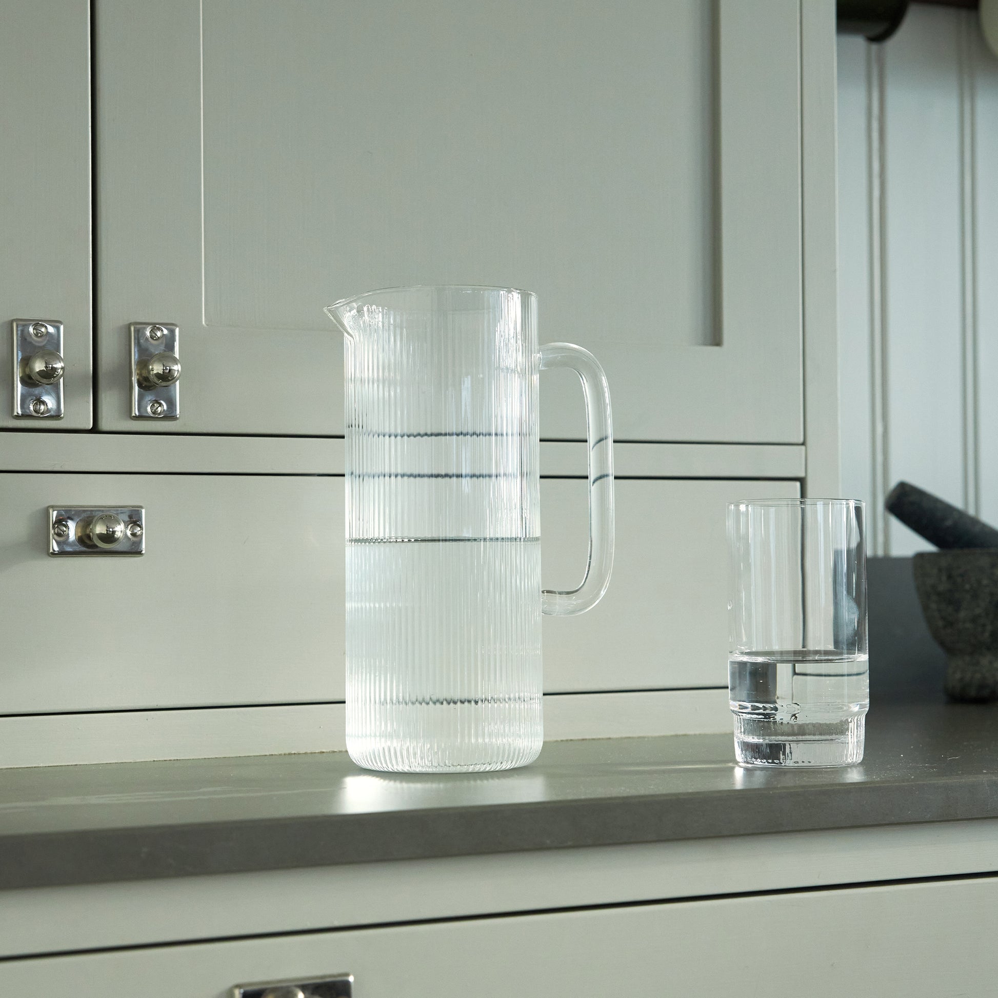 Trap Beaker Glass Pitcher + Reviews