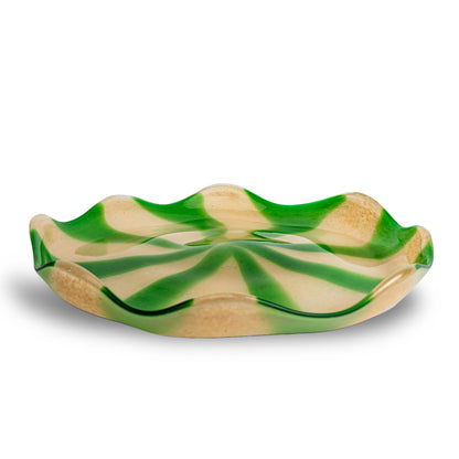 ByOn Plate Curve Medium, Green/Beige  Widgeteer Inc.   5280604425 0003 5280604425 none