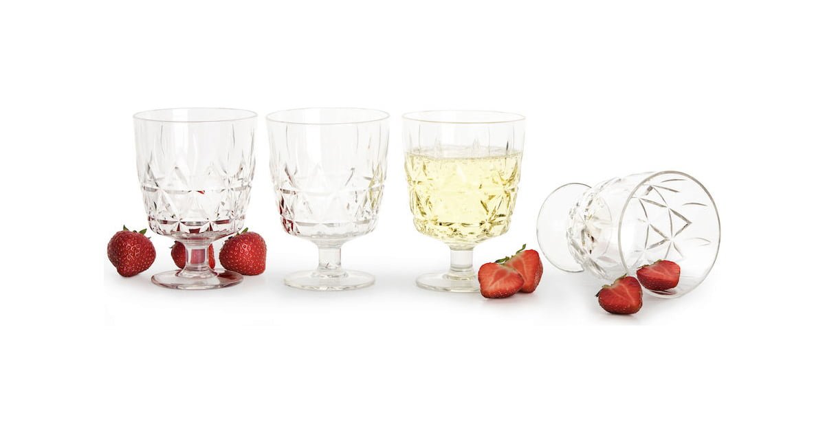 Sagaform picnic wine glasses