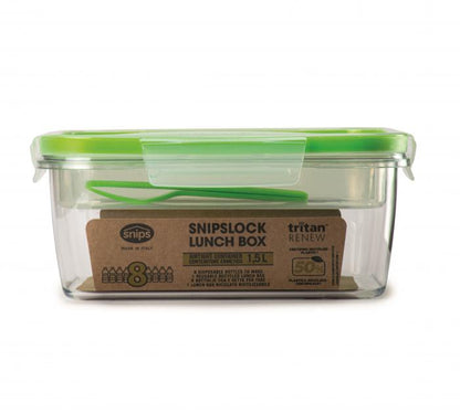 Snips by Widgeteer Lunchbox Double Case Tritan Renew Rectangular .80L
